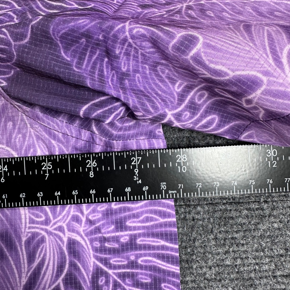 Tommy Bahama Button Down Mens XXL 2XL Purple Bahama Coast Luminescent Shirt NWT - Picture 10 of 14